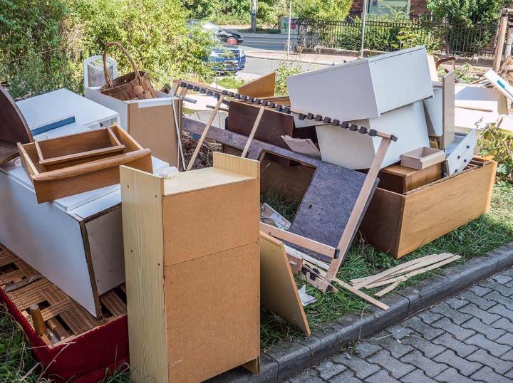 Collecte des déchets encombrants à La Réunion
