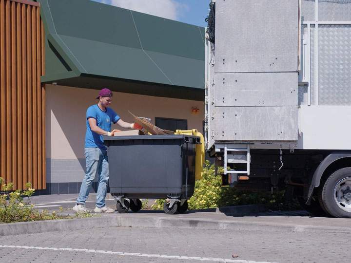 Collecte d'ordures ménagères La Réunion