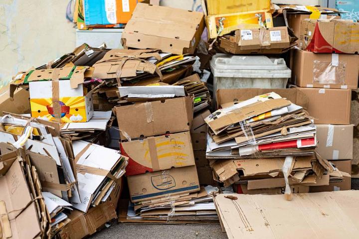 Collecte de cartons La Réunion