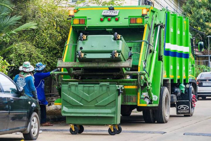 Collecte des déchets ménagers La Réunion